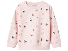 Name It sweatshirt ballerina with cat print